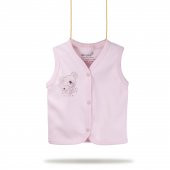 Bibaby Bi Organik Basic Yelek 61343 Pembe - 1