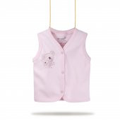 Bibaby Bi Organik Basic Yelek 61343 Pembe - 2