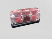 TEMSA SAFİR YAN İZ LAMBASI (KIRMIZI BEYAZ) (ESKİ SAFİR) thumbnail 1