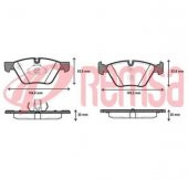 ON FREN BALATASI BMW F10 F11 330mm DISK ICIN OEM 34116775310 - 1