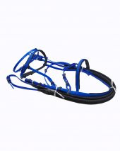 Atlar için PVC Başlık ve Dizgin Seti SARI - 2