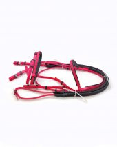 Atlar için PVC Başlık ve Dizgin Seti SARI - 3