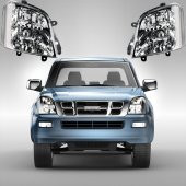 ISUZU D MAX ÖN AYDINLATMA SETİ 2 ADET FAR 2 ADET SİS LAMBASI - 1
