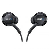 Winex AKG Type-C Mikrofonlu Kablolu Kulaklık Siyah - 1