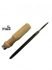 Filex Üçgen Eğe Kalın  Diş (Taper) Boy 200 mm thumbnail 1