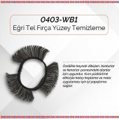 Brio Tel Fırça Yüzey Temizleme Eğri 23 Mm - 2