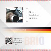 Brio Tel Fırça Yüzey Temizleme Düz 23 Mm - 2
