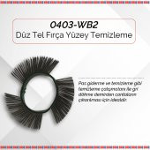 Brio Tel Fırça Yüzey Temizleme Düz 23 Mm - 4