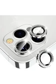 Logis Apple İphone 11 Pro Taşlı Kamera Lens Koruma Camı 3lü - 5