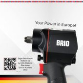 Brio Havalı Somun Sökme 1/2 1400 Nm Jumbo Çekiç 1,21 Kg - 5