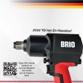 Brio Havalı Somun Sökme 3/4'' 1950 Nm Çift Çekiç 2,21 Kg - 5