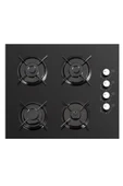LUXELL 40TSHDF SET ÜSTÜ SİYAH (LPG )TÜP BAĞLANTILI CAM OCAK - 1