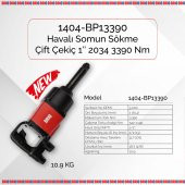 Brio Havalı Somun Sökme 1'' 3390 Nm Çift Çekiç 10,9 Kg - 2