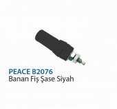 Peace B2076 Banan Fiş Şase Siyah ( Pakette 25 Adet Bulunur ) - 1