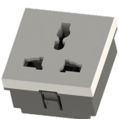MODÜLER 45x45 mm UNIVERSAL PRİZ 2020 - 1