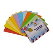 Doğan Zarf Karışık Renkli Zarf 13 x 19 cm 10'lu - 1