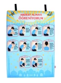 ABDEST ALMAYI ÖĞRENİYORUM PANOSU (CIRTCIRTLI) - 1