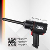 Brio Havalı Somun Sökme 3/4'' Uzun Paso 2034 Nm Çift Çekiç 4,04 Kg - 5