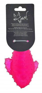 Köpek Oyuncağı Silikon Balık Pembe - 3