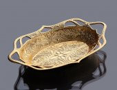 Oval Hurmalık Altın Renkli - 1