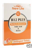 New Life B12 Plus 30 Dilaltı Tablet thumbnail 1