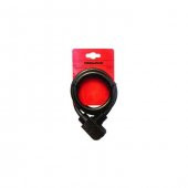 TRELOCK SPİRAL KİLİT ANAHTARLI TS150-10 1500mm / 8mm SİYAH - 1