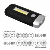EASTPOWER ÖN FAR EBL-048A 1000 LM USB - 3