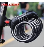 ZHONGLI-HALAT KİLİT DOLAMALI 4 ŞİFRE 12x120cm BRAKETLİ - 1