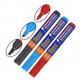 Markör Permanent Kalem Siyah Mavi Kırmızı 3 lü 1 Paket Brons Koli Çuval Kalemi - 1