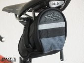 XLC SELE ALTI ÇANTASI BA-S59 SU GEÇİRMEZ SİYAH 17.5X8.5X11 0,8LT - 5