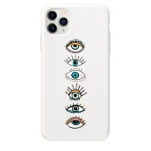 Renkli Gözler iPhone 11 Pro Telefon Kılıfı - 2