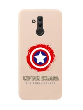 Huawei Mate 20 Lite Captain America Premium Silikonlu Telefon Kılıfı - 2