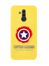 Huawei Mate 20 Lite Captain America Premium Silikonlu Telefon Kılıfı - 3