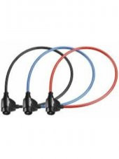 TRELOCK KS 65CM / 8MM ANAHTARLI SPİRAL BİSİKLET KİLİT APARATLI - 1