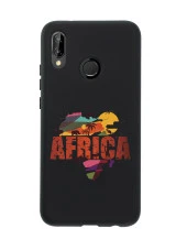 Huawei P20 Lite Africa Premium Silikonlu Telefon Kılıfı thumbnail 5