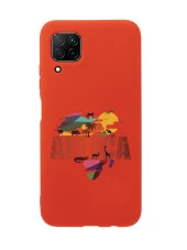 Huawei P40 Lite Africa Premium Silikonlu Telefon Kılıfı - 3