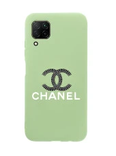 Huawei P40 Lite Channel Desenli Premium Silikonlu Telefon Kılıfı - 3
