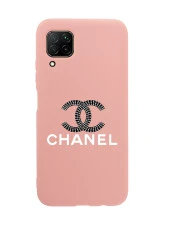 Huawei P40 Lite Channel Desenli Premium Silikonlu Telefon Kılıfı - 4