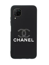 Huawei P40 Lite Channel Desenli Premium Silikonlu Telefon Kılıfı - 5