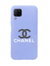 Huawei P40 Lite Channel Desenli Premium Silikonlu Telefon Kılıfı - 6