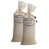 Himalaya Tuzu 2 Kg. Bez Torbada (1kg.x2ad.) İri Taneli Beyaz Renk Himalaya Orijinal Tuz - 1
