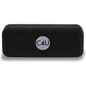 C4U Bluetooth Hoparlör - 10W Stereo Ses - IPX7 Suya Dayanıklılık - Siyah - BHX20 - 2