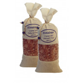 Himalaya Tuzu 2 Kg. Bez Torbada (1kg.x2ad.) İri Taneli Pembe Renk Himalaya Orijinal Tuz - 1