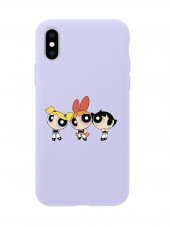iPhone X Powerpuff Girls Tasarımlı Telefon Kılıfı - 5