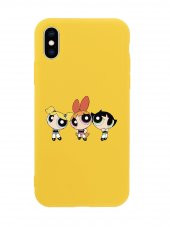 iPhone X Powerpuff Girls Tasarımlı Telefon Kılıfı - 6