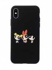 iPhone X Powerpuff Girls Tasarımlı Telefon Kılıfı - 7
