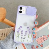 Çiçekli iPhone 11 Kamera Korumalı Telefon Kılıfı - 2