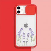 Çiçekli iPhone 11 Kamera Korumalı Telefon Kılıfı - 7