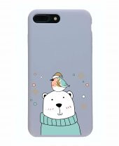 İphone 7 Plus Kuş Ve Ayıcık Telefon Kılıfı - 2