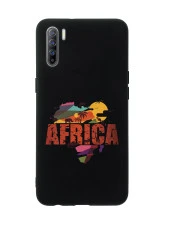 Oppo Reno 3 Africa Premium Silikonlu Telefon Kılıfı - 1
